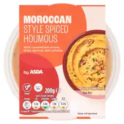 Asda ASDA Moroccan Style Spiced Houmous offer