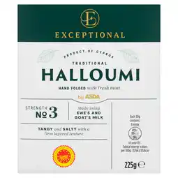 Asda Exceptional by ASDA Traditional Halloumi 225g offer