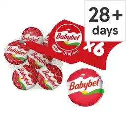 Tesco Mini Babybel Original Cheese 6 Pack, 120 G offer