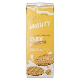 Tesco MIGHTY Caramel Waffle Oat Barista 1L offer