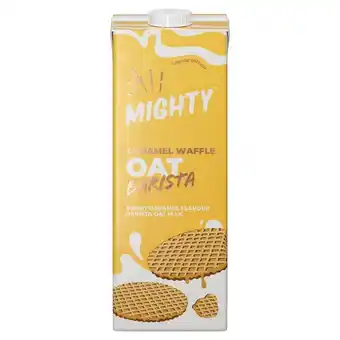 Tesco MIGHTY Caramel Waffle Oat Barista 1L offer