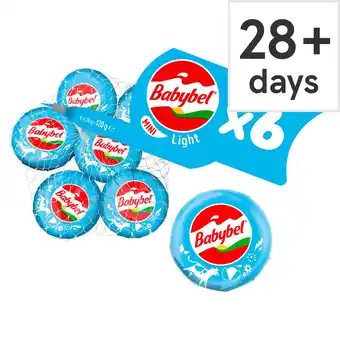 Tesco Mini Babybel Light Cheese 6 Pack, 120 G offer