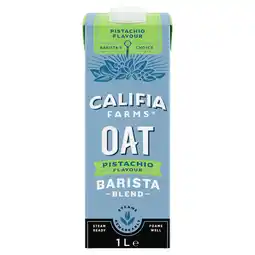 Tesco Califia Farms Oat Pistachio Barista 1L offer