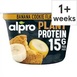 Tesco Alpro Plant Based High Protein Banana Biscuit 200g offer