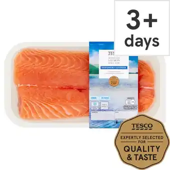 Tesco Tesco Boneless Salmon Half Side 500g offer