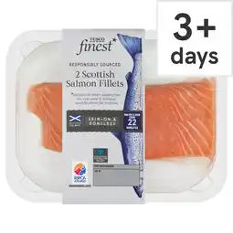 Tesco Tesco Finest 2 Scottish Salmon Fillets 260g offer