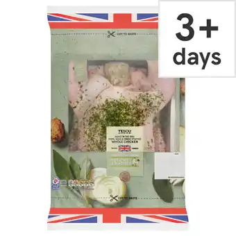 Tesco Tesco Roast In The Bag Pork, Sage & Onion Stuffed Whole Chicken 1.5kg offer