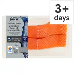 Tesco Tesco Finest Smoked Scottish Salmon Fillets 240g offer