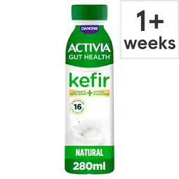 Tesco Activia Kefir Natural Gut Health Yoghurt Drink 280ml offer