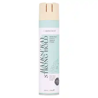 Tesco LEO BANCROFT HAIRSPRAY STRONG HOLD 300ML offer