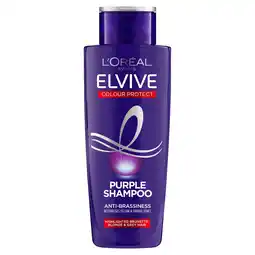Tesco L'Oreal Elvive Colour Protect Purple Shampoo 200Ml offer