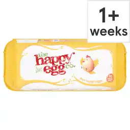 Tesco Happy Egg Co. Free Range Eggs 10 Pack offer
