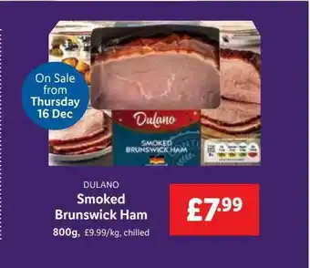 Dulano Smoked Brunswick Ham