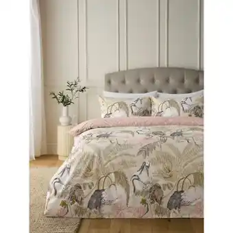 Asda George Home Oriental Cranes Duvet Set - Double offer