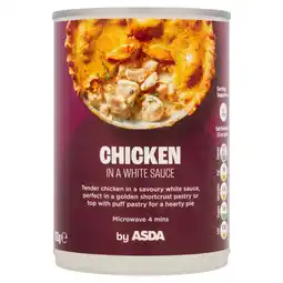 Asda ASDA Chicken In a White Sauce 392g offer