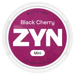 Asda ZYN Black Cherry Mini Nicotine Pouches offer