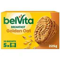 Morrisons Belvita Breakfast Golden Oats Cereal Bars 5 Pack offer