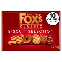 Morrisons Fox's Classic Biscuits Selection 275g offer