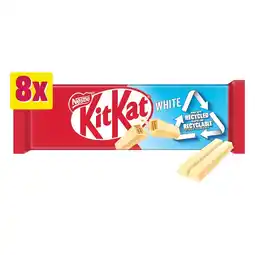 Morrisons KitKat 2 Finger White Biscuit Bars 8 Pack Multipack offer