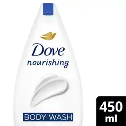 Morrisons Dove Hydrate Body Wash Shower Gel 450ml offer