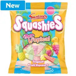 Morrisons Swizzels Squashies Tropical 100g offer
