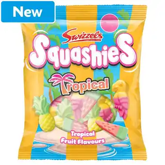 Morrisons Swizzels Squashies Tropical 100g offer