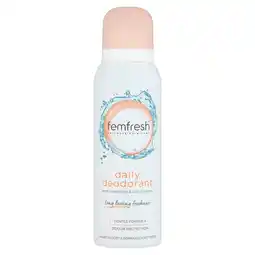 Morrisons Femfresh Intimate Daily Deodorant offer