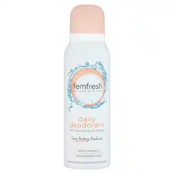 Morrisons Femfresh Intimate Daily Deodorant offer