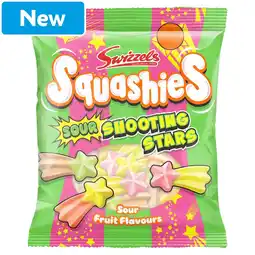 Morrisons Swizzels Squashies Sour Shooting Stars 100g offer
