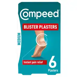 Morrisons Compeed Blister Plasters Medium offer