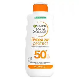 Morrisons Ambre Solaire Hydra Protect Milk SPF 50+ 175ml offer