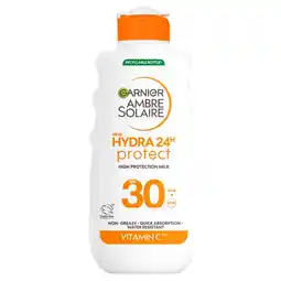 Morrisons Ambre Solaire Hydra Protect Milk SPF 30 175ml offer