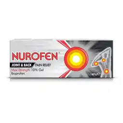 Morrisons Nurofen Joint & Back Pain Relief Max Strength 10% Gel Ibuprofen offer