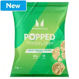 Morrisons Myprotein Protein Crisps Sour Cream & Onion 25g offer