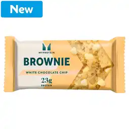 Morrisons Myprotein Protein Brownie White Chocolate Brownie 75g offer