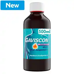 Morrisons Gaviscon Liquid Original Aniseed 500ml offer