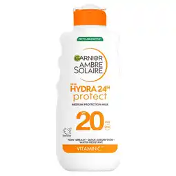 Morrisons Ambre Solaire Hydra Protect Milk SPF 20 175ml offer