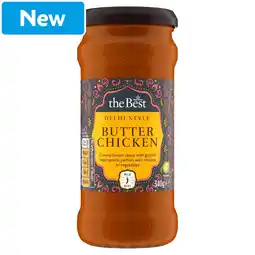 Morrisons Morrisons The Best Delhi Style Butter Chicken Sauce Mild 340g offer