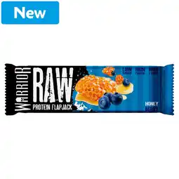 Morrisons Warrior Raw Protein Flapjack Honey Berry 75g offer