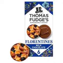 Morrisons Thomas Fudge Milk Chocolate Florentines 114g offer