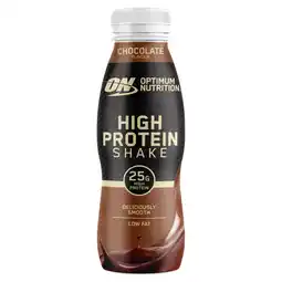 Morrisons Optimum Nutrition Protein Shake Chocolate offer