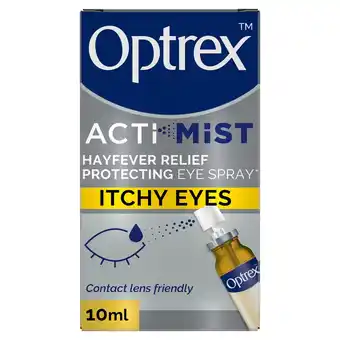 Morrisons Optrex Actimist 2In1 Eye Spray offer