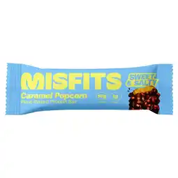 Morrisons Misfits Caramel Popcorn Protein Bar 50g offer