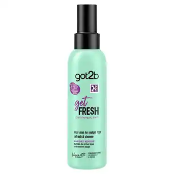 Morrisons Got2b Fresh Hair Mist 150ml offer