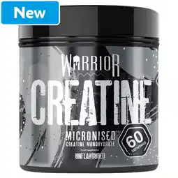 Morrisons Warrior Essentials Creatine Unflavoured offer