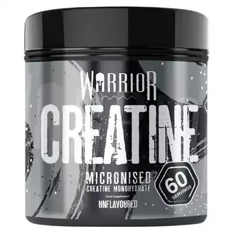 Morrisons Warrior Essentials Creatine Unflavoured offer