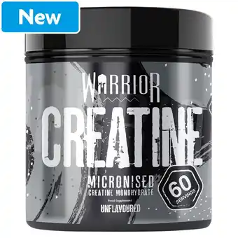 Morrisons Warrior Essentials Creatine Unflavoured offer