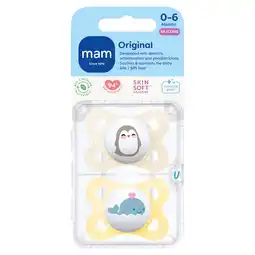 Morrisons Mam Original 0-6m Soother offer