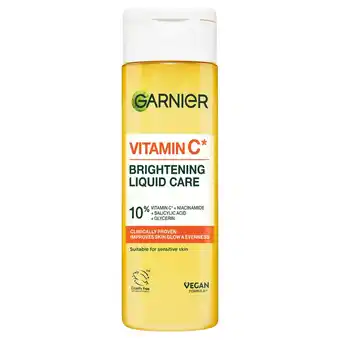 Morrisons Garnier Vitamin C Brightening Liquid Care 120ml offer