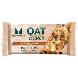 Morrisons Myprotein Oat Bakes Chocolate Chip Flavour 75g offer